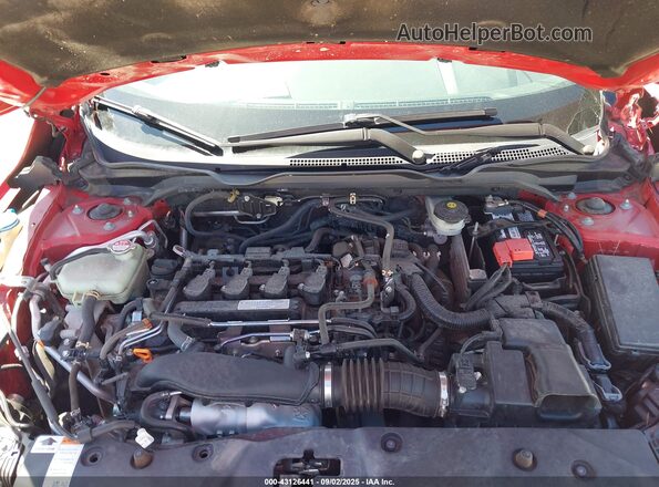 2HGFC1F39LH682855 2020 HONDA CIVIC Red Rear view