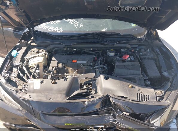 2HGFC2E84LH600517 2020 HONDA CIVIC Black უკანა ხედი