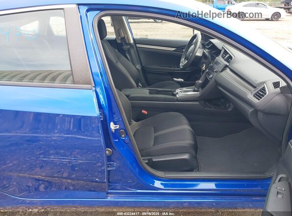 2HGFC2F61LH504924 2020 HONDA CIVIC Dark Blue Widok wnętrza z przodu