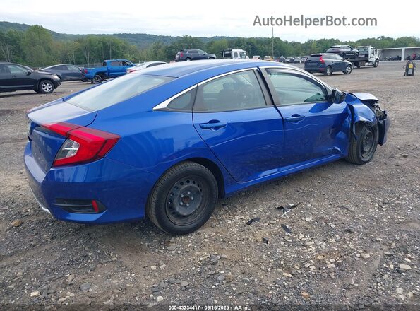 2HGFC2F61LH504924 2020 HONDA CIVIC Dark Blue Tył prawy