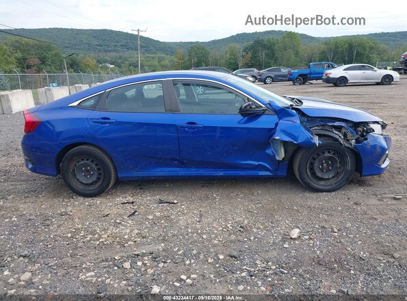 2HGFC2F61LH504924 2020 HONDA CIVIC Dark Blue Widok wnętrza z tyłu