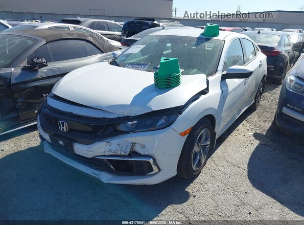 2HGFC2F66LH552290 2020 HONDA CIVIC White Front left