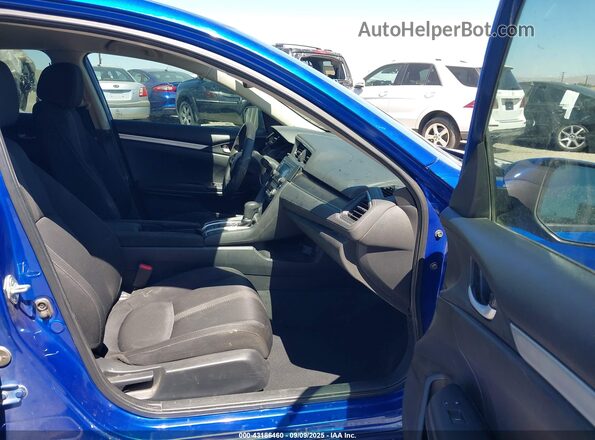 2HGFC2F66LH569266 2020 HONDA CIVIC Blue წინა სალონის ხედი