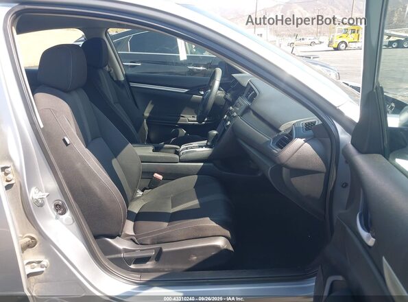 2HGFC2F67LH529312 2020 HONDA CIVIC Silver Front interior view