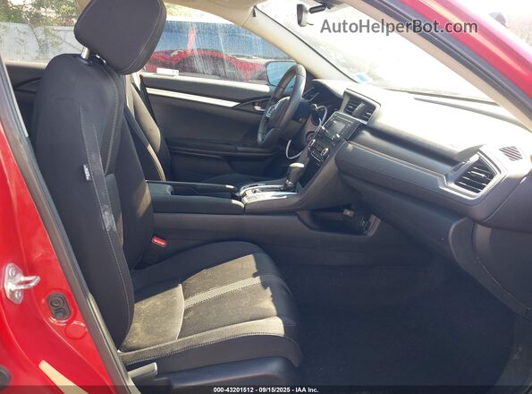 2HGFC2F68LH569074 2020 HONDA CIVIC Red Widok wnętrza z przodu