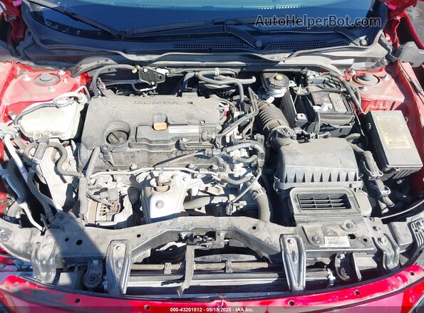 2HGFC2F68LH569074 2020 HONDA CIVIC Red Widok z tyłu