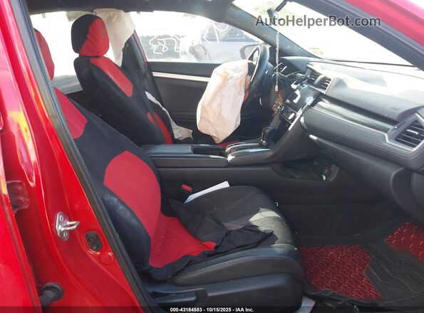 2HGFC2F86LH551853 2020 HONDA CIVIC Red Front interior view