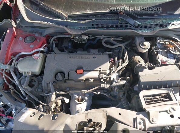 2HGFC2F86LH551853 2020 HONDA CIVIC Red Rear view