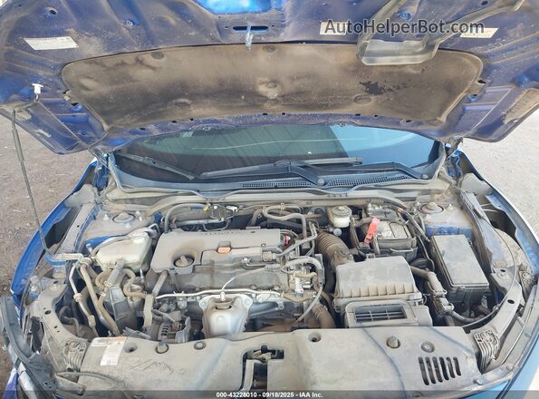 2HGFC2F86LH582214 2020 HONDA CIVIC Blue Widok z tyłu
