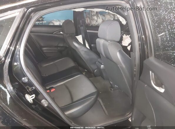 2HGFC2F87LH565681 2020 HONDA CIVIC Black Widok naklejki z numerem VIN