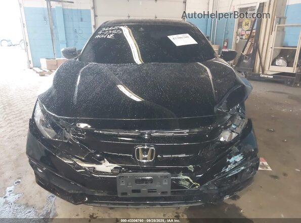 2HGFC2F87LH565681 2020 HONDA CIVIC Black Widok zestawu wskaźników