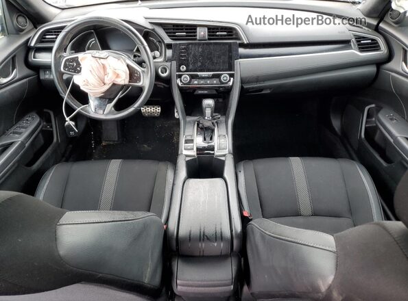 2HGFC2F89LH587570 2020 HONDA CIVIC Gray Widok deski rozdzielczej