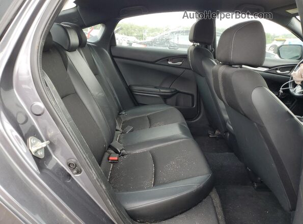 2HGFC2F89LH587570 2020 HONDA CIVIC Gray Widok tylnych siedzeń
