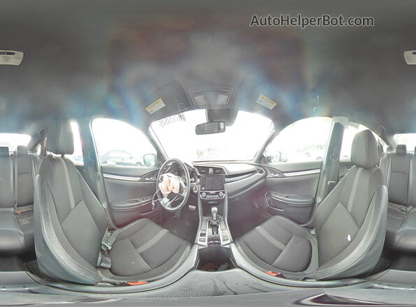 2HGFC2F89LH587570 2020 HONDA CIVIC Gray Widok naklejki z numerem VIN