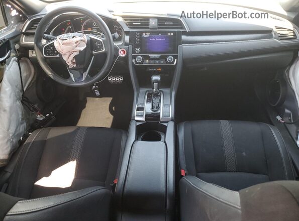 2HGFC2F89MH541660 2021 HONDA CIVIC Silver Vista del salpicadero