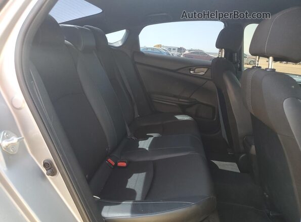 2HGFC2F89MH541660 2021 HONDA CIVIC Silver Vista de los asientos traseros