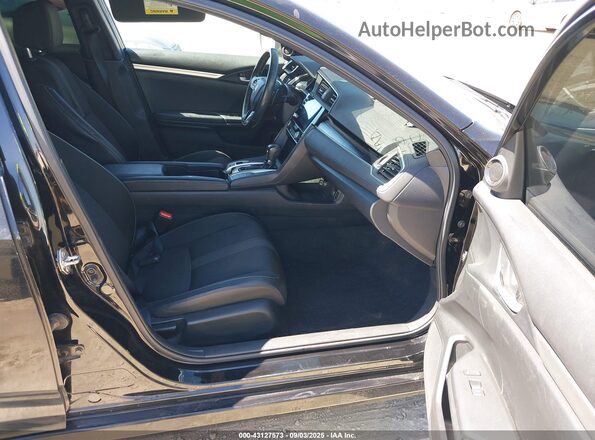 2HGFC2F8XLH528026 2020 HONDA CIVIC Черный Вид салона спереди