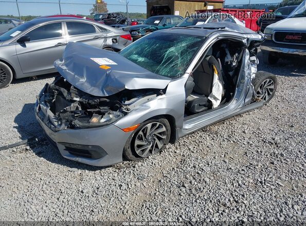 2HGFC4B07GH308201 2016 HONDA CIVIC Silver Առջևի ձախ երեք քառորդ տեսարան