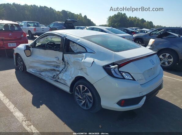 2HGFC4B62LH301235 2020 HONDA CIVIC White Rear left