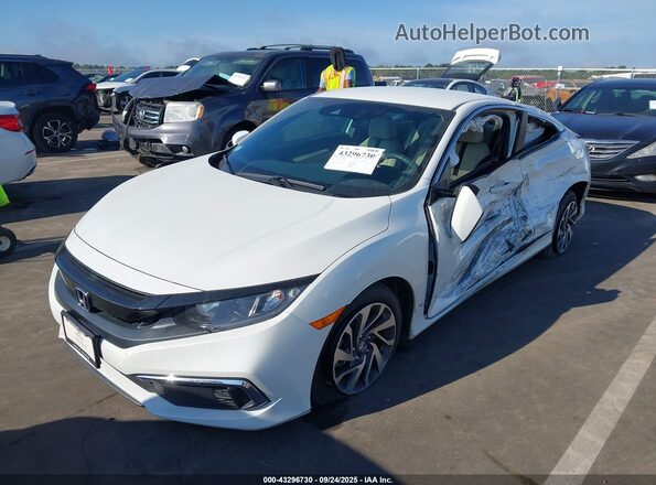 2HGFC4B62LH301235 2020 HONDA CIVIC White Front left