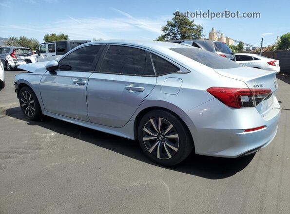 2HGFE1F73NH318723 2022 HONDA CIVIC Blue Задня ліва чверть