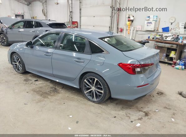 2HGFE1F92NH315085 2022 HONDA CIVIC Gray Trasero izquierdo