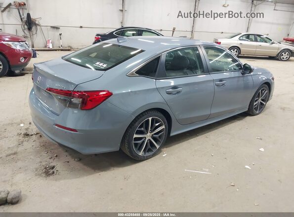 2HGFE1F92NH315085 2022 HONDA CIVIC Gray Trasero derecho