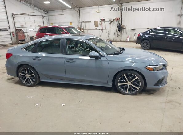 2HGFE1F92NH315085 2022 HONDA CIVIC Gray Vista interior trasera