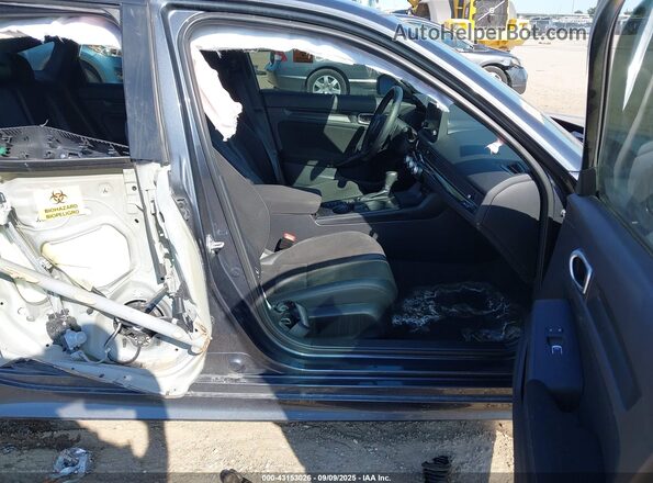 2HGFE2F50NH569381 2022 HONDA CIVIC Gray Սալոնի դիմացի տեսք