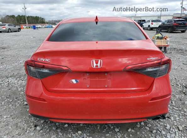 2HGFE2F51PH564564 2023 HONDA CIVIC Red 