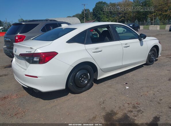 2HGFE2F54NH569044 2022 HONDA CIVIC White უკანა მარჯვენა