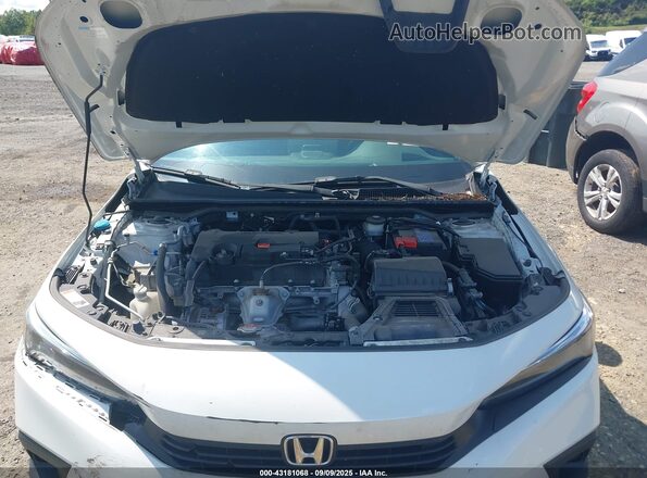 2HGFE2F54NH569044 2022 HONDA CIVIC White უკანა ხედი