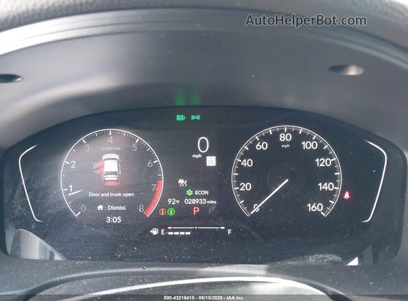 2HGFE2F54NH573997 2022 HONDA CIVIC Gray უკანა სავარძლების ხედი