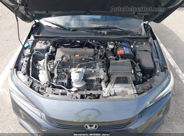 2HGFE2F54NH573997 2022 HONDA CIVIC Gray უკანა ხედი