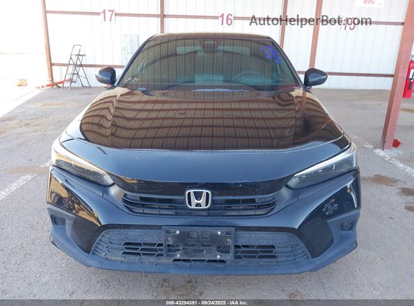 2HGFE2F55NH559848 2022 HONDA CIVIC Black Vista del cuadro de instrumentos