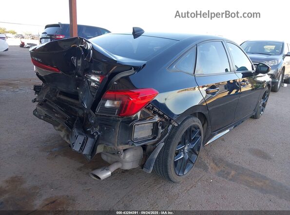 2HGFE2F55NH559848 2022 HONDA CIVIC Black Trasero derecho