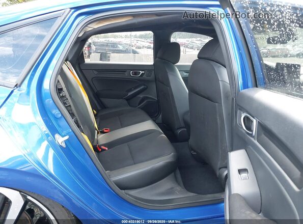 2HGFE2F58NH557575 2022 HONDA CIVIC Blue VIN კოდის სტიკერის ხედი