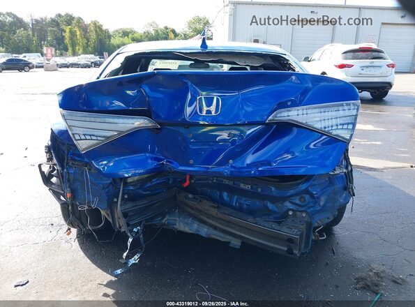 2HGFE2F58NH557575 2022 HONDA CIVIC Blue წინა ხედი
