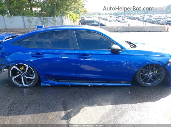 2HGFE2F58NH557575 2022 HONDA CIVIC Blue სალონის 360-გრადუსიანი ხედი