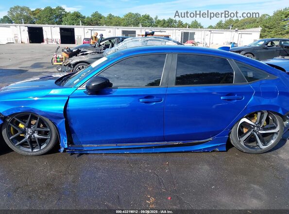 2HGFE2F58NH557575 2022 HONDA CIVIC Blue 