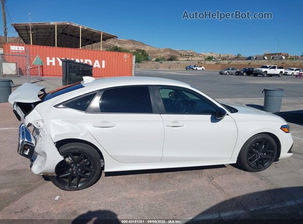 2HGFE2F58PH515930 2023 HONDA CIVIC White Вид задньої частини салону