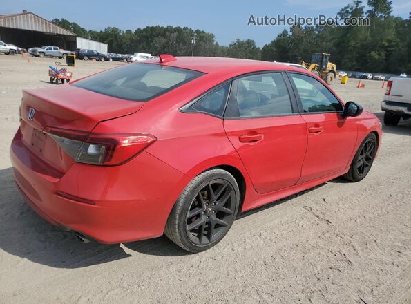 2HGFE2F59NH501726 2022 HONDA CIVIC Red 