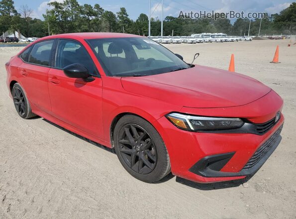 2HGFE2F59NH501726 2022 HONDA CIVIC Red 