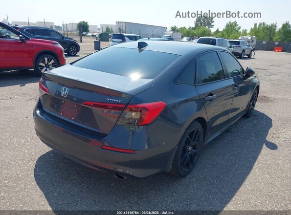 2HGFE2F5XNH560168 2022 HONDA CIVIC Gray Հետևի աջ