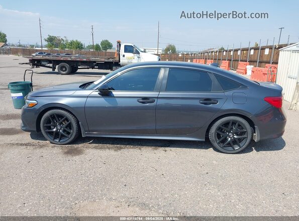 2HGFE2F5XNH560168 2022 HONDA CIVIC Gray Սալոնի 360 աստիճան տեսք