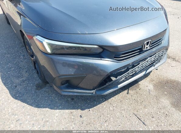 2HGFE2F5XNH560168 2022 HONDA CIVIC Gray Դիմացի տեսք