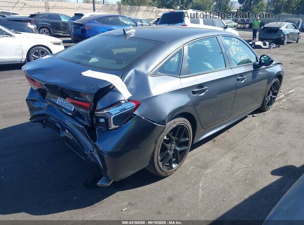 2HGFE2F5XPH559007 2023 HONDA CIVIC Gray Trasero derecho