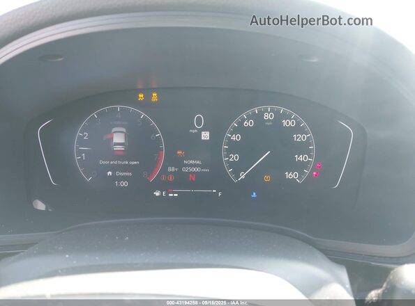 2HGFE2F5XPH559007 2023 HONDA CIVIC Gray Vista de los asientos traseros