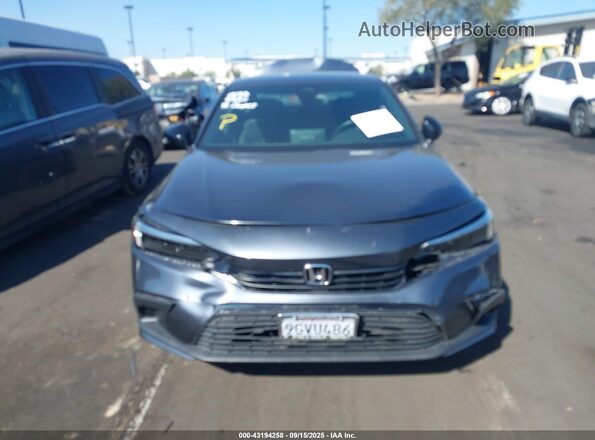 2HGFE2F5XPH559007 2023 HONDA CIVIC Gray Vista interior trasera