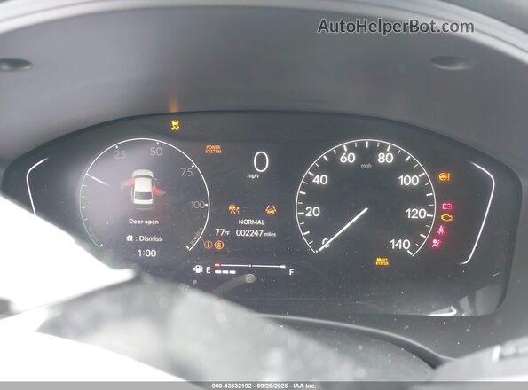 2HGFE4F86SH354587 2025 HONDA CIVIC HYBRID Black 